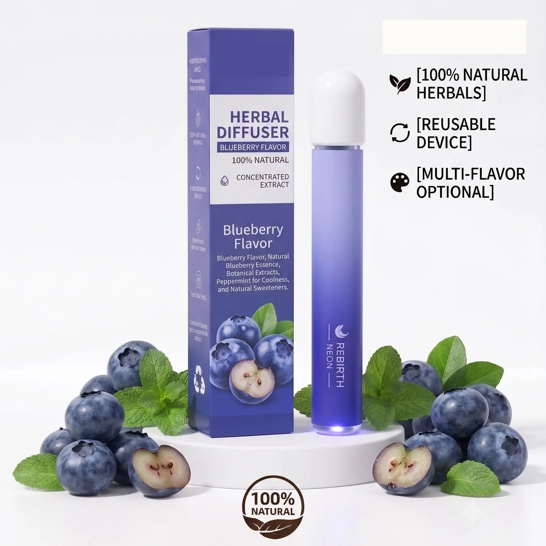Nasal Stick: Freshens Breath, Eliminates Odors — 6 Flavors Free Your Nose |  Powerful Essential Oils with Vapor Flow Technology | Breathe In Life Remedies Treatment