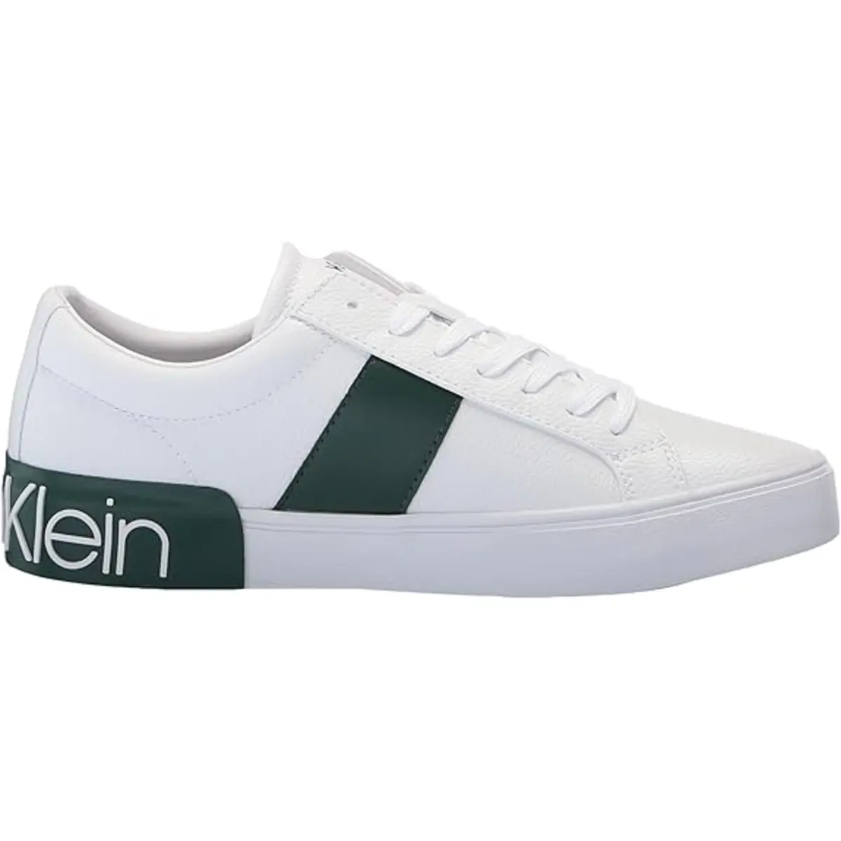 Calvin Klein Roydan White Green Men's Fashion Shoes New