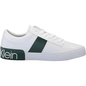 Calvin Klein Roydan White Green Men's Fashion Shoes New