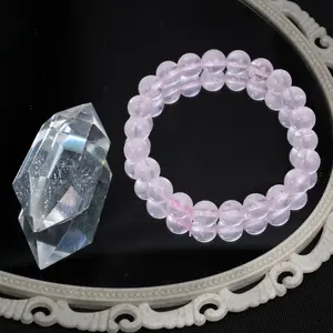 Double Energy Set - Natural Bracelet & Amplifying Crystal Duo