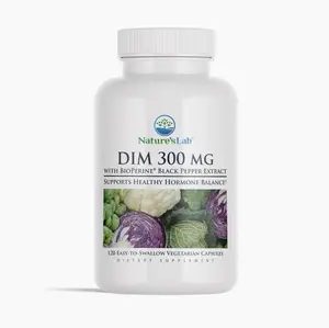 Nature's Lab DHEA Supplement 50 mg - 300 Capsules | Gluten Free, Soy Free, Non-GMO