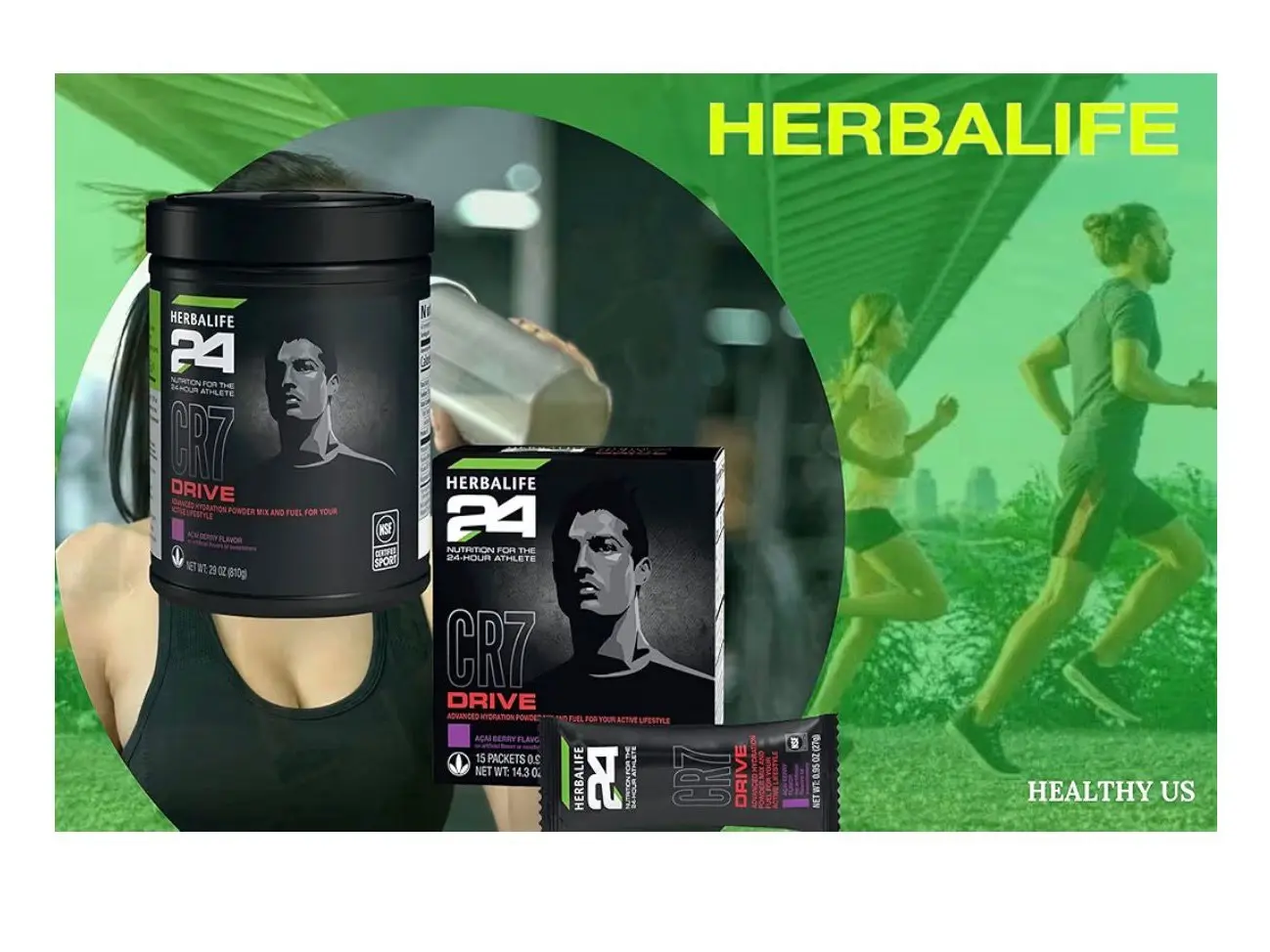 CR7 Drive: Acai Berry - 15 PACKTS- Nutrition for The 24-Hour 