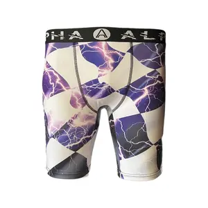 Alpha Electric Finish Mens Performance Boxer Briefs