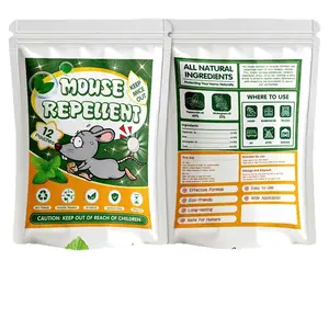 Natural Peppermint Mouse Repellent Balls – Long-Lasting 30–60 Days Rodent Deterrent for Home, Car Engine & Garage, Safe for Pets & Kids, Indoor Outdoor Protection