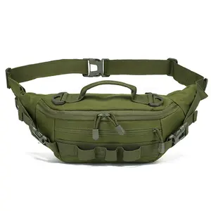 A Durable And Wear-Resistant Tactical Waist Bag for Men And Women, Suitable for Outdoor Sports, Hiking, Cycling, And Multifunctional Tactical Use hydration backpack Shoulder