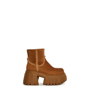 Utopia Faux Fur Chelsea Boots