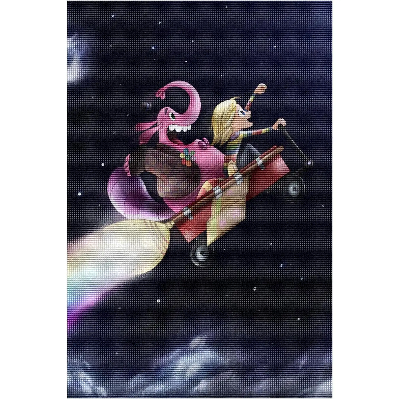 Cute Brain Emotional Partners Diamond Painting Kits Inside Movie Out Diamond Art Painting Kits for Adults Family Pass The Time Funny Diamond Art Gift