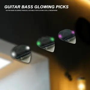 Musical Instrument Accessories Luminous Guitar Picks LED Electric Guitar Picks Genuine Luminous Folk Strumming Electric Guitar Picks