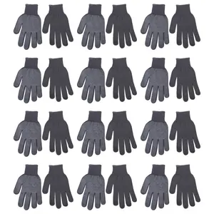 12pair Professional Work Gloves Elastics Lining Men Women Breathable Mittens for and