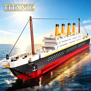 Titanic Building Blocks Model Kit, 4288 Pieces, High Difficulty, Adult Collectible Toy, Perfect Gift for Halloween Christmas Birthday