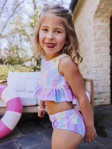 Classic Tankini - Cotton Candy Splash