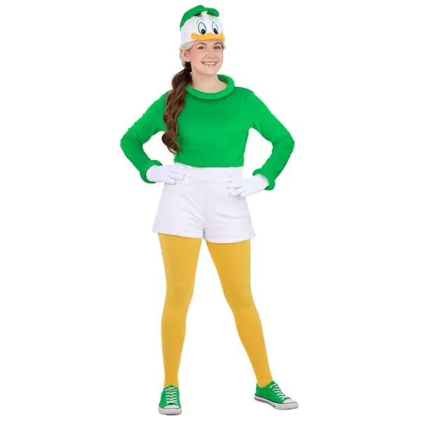 Women's Disney DuckTales Louie Duck Costume (© Disney)
