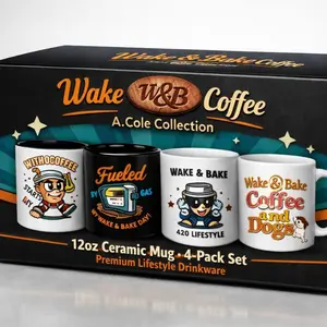 W&B 12oz Coffee Mug A.Cole Collection