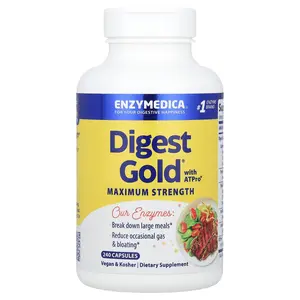 Enzymedica Digest Gold® with ATPro®, Maximum Strength, 240 Capsules