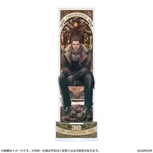 Capcom Resident Evil 30th Anniversary Acrylic Stand Chris Redfield Exclusive Collectible Figure