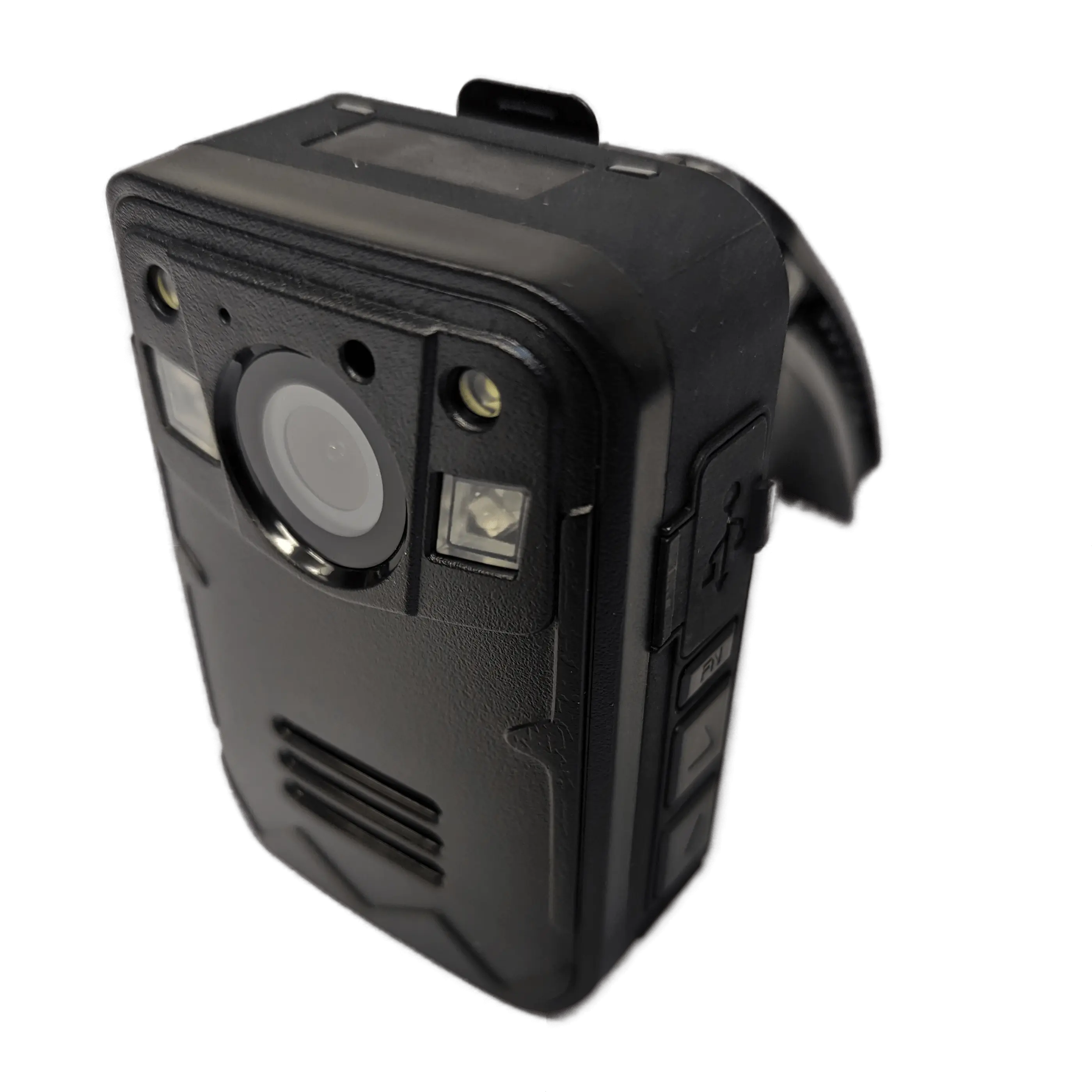 4K Body Camera – 64GB, Night Vision, 12hr Battery, Clip-On Wearable Cam