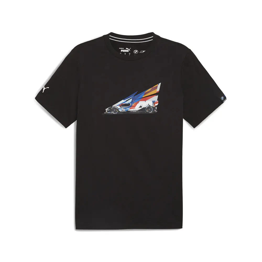 PUMA Mens Bmw M Motorsport Car 2 Graphic Crew Neck Short Sleeve Casual Tops Casual - Black PUMA Mens Bmw M Motorsport Car 2 Graphic Crew Neck Short Sleeve Casual Tops Casual - Black