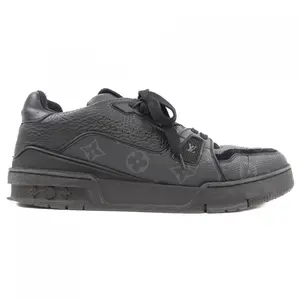 Pre-owned Louis Vuitton Canvas Small Leather Goods LV Trainer Monogram Sneakers