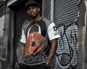 Jay Z Rocafella Sign All Over Graphic T for Fans