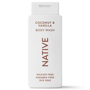 Native Coconut & Vanilla Body Wash, 18 fl oz