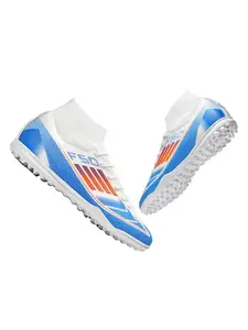 Men Women Football Shoes Soccer Shoes Turf Shoes TF Nails Outdoor Sports Sneakers Wear-Resistant Anti-Slip Strong Grip Ankle Protection All Seasons