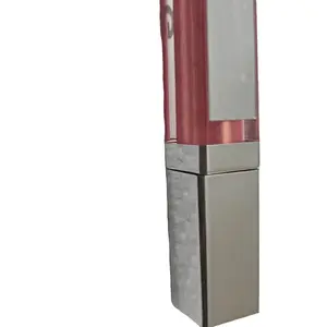 LED Mirror with 3.5ml Capacity in Color Pink