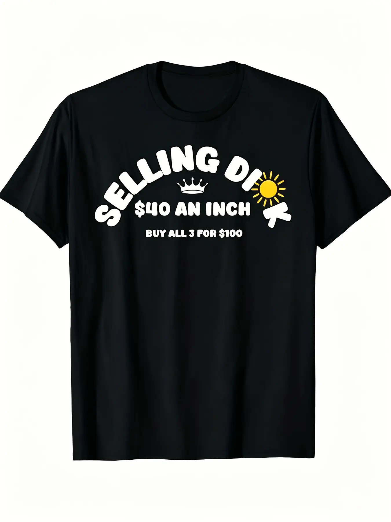 Vintage Oversized Men Fashion Humor Printed Selling Funny Adult Humor T-Shirt Men Casual Short Sleeve Round Neck Tee with Bold White Letter Print Washable Soft Lightweight Plus Size Tee Streetwear Casual Daily Wear Shirts