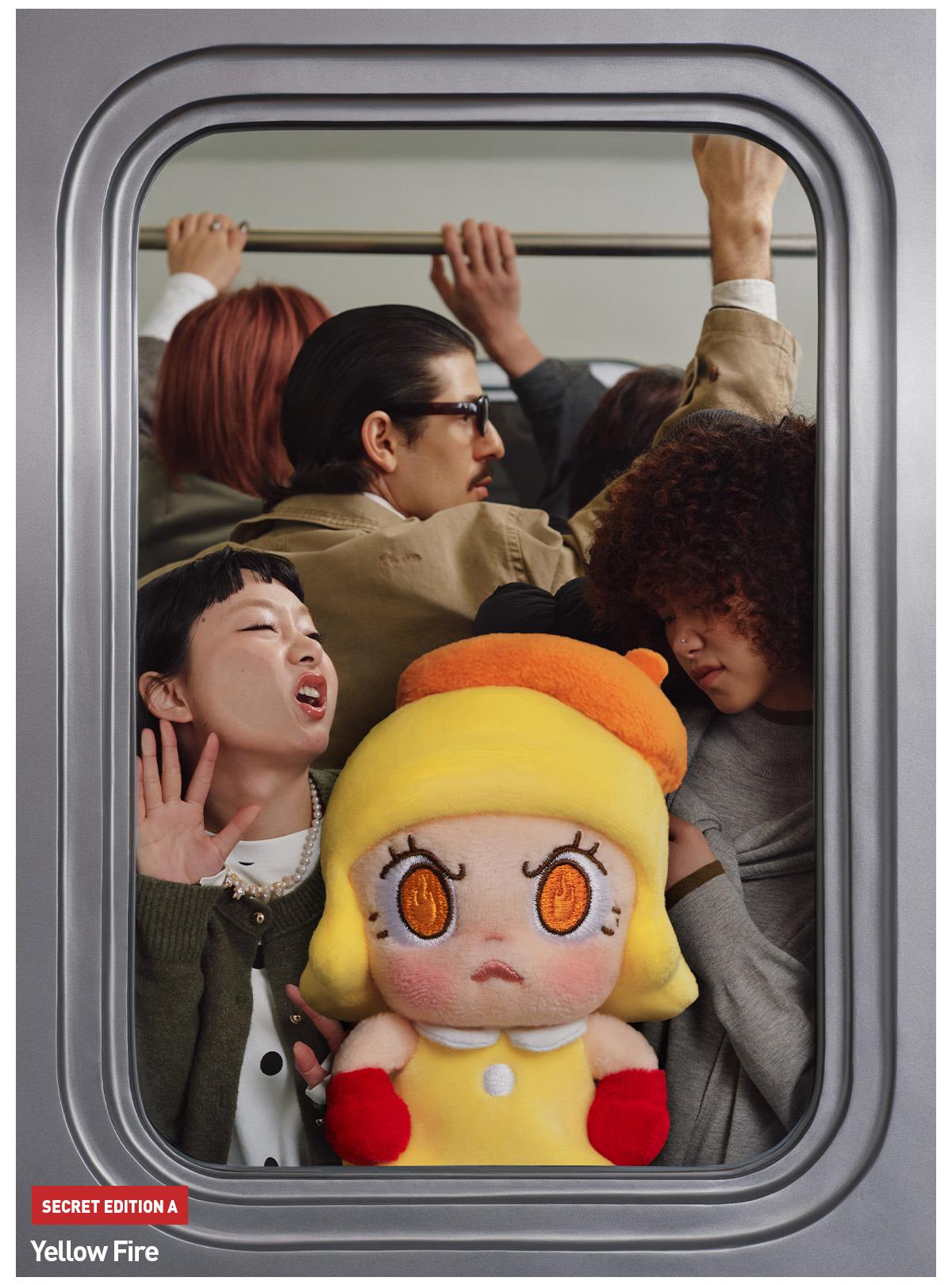 POP MART Angry Molly - Angry Energy Series Plush Pendant Blind Box