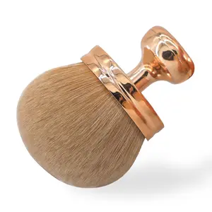 Extra Large Kabuki Body Brush for Self Tanning – 74mm Wide Head, Streak-Free Bronzer Applicator, Back & Leg Blending Brush with Travel Bag