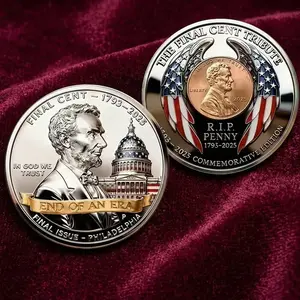 250th Anniversary Commemorative Coins – Golden American Flag & Liberty Bell Design, USA Semiquincentennial Medal Coin | 250th Anniversary American Collectible