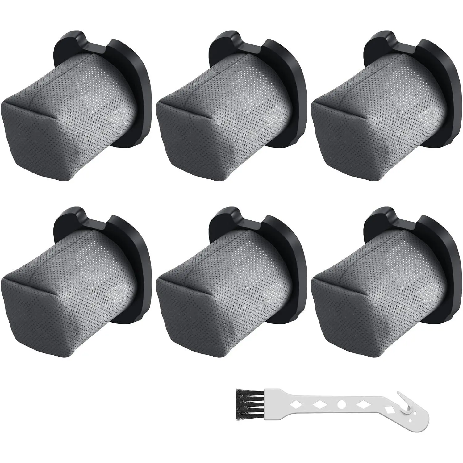 6 Pack CH701 Vacuum Filter Replacement Compatible with  Cyclone PET Handheld Vacuum CH700, CH701, CH701C and CH700WM, Compare to Part# XDCFCH700