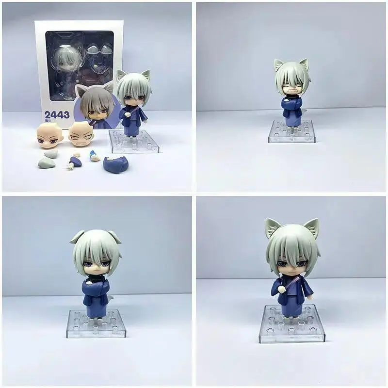 Kamisama Kiss Nendoroid #2443 Tomoe Q Version Action Figure, Interchangeable Face, Cute Desktop Decoration, Holiday Gift Toy