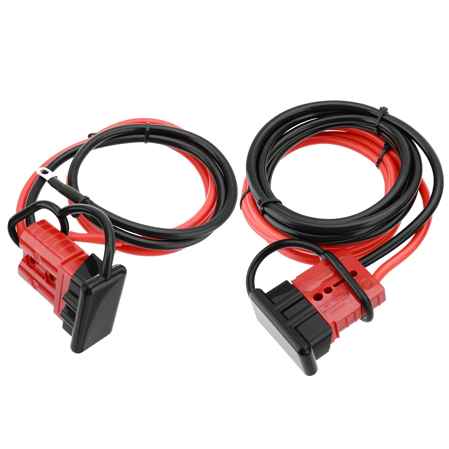 7 FT Quick Disconnect Winch Power Cable, 8 Gauge 8 AWG Copper Wiring, Heavy Duty Quick Disconnect Cables
