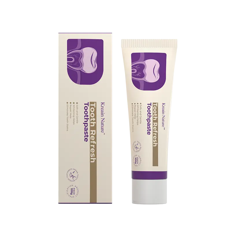 Kreain Nature Tooth Refresh Toothpaste – Fresh Breath, Natural Ingredients, Gentle Care for Sensitive Teeth