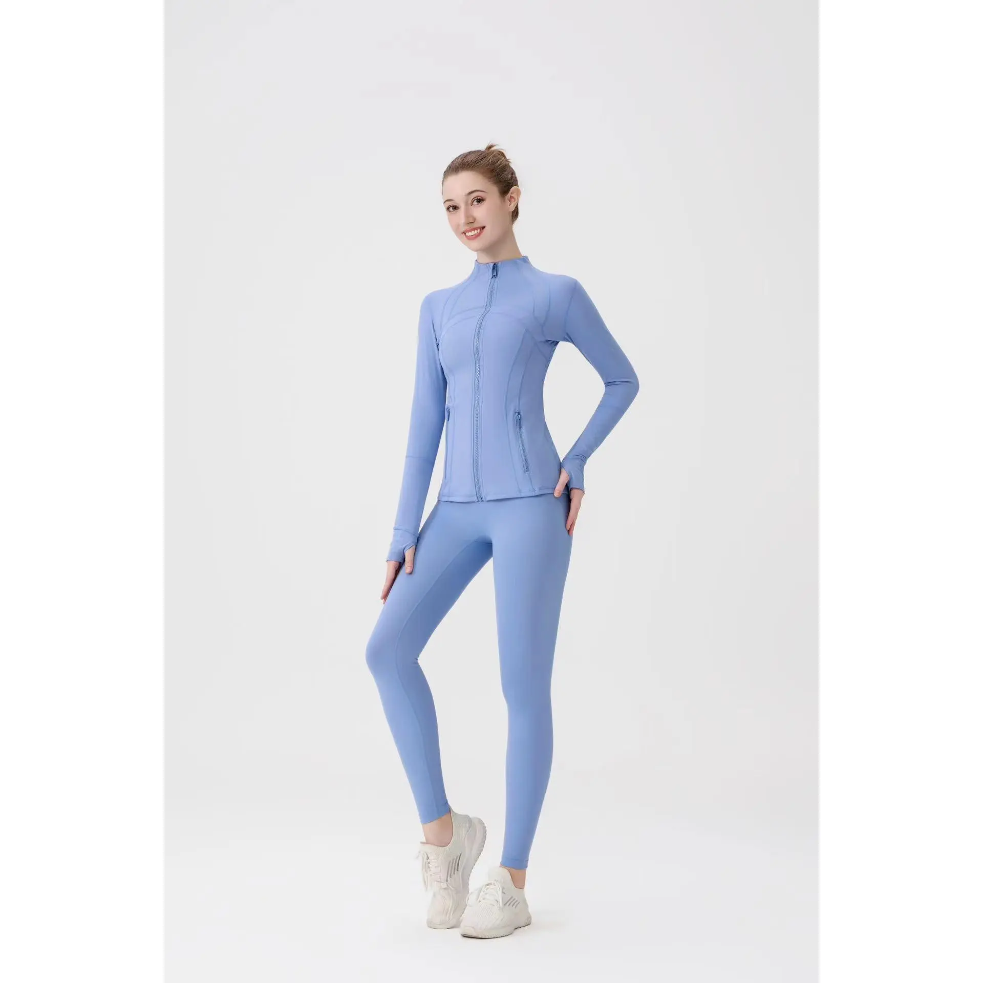 Haze Blue Yoga Pants+Jacket Original Lab