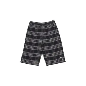 After School Flannel Shorts Cross Patch "Black" CHRM1087