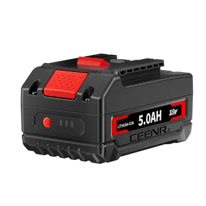 PDNation Battery 5.0Ah and Adapter Combo, Replacement for Bosch 18V Battery, Compatible with Bosch Cordless Power Tool