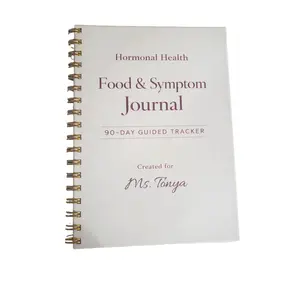 3-Month Hormonal Health Food & Symptom Journal | Cycle, Gut Health, Energy & Mood Tracker