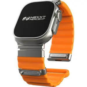 Universal USB-C magnetic wireless WATCH BAND keeps your watch powered at all time.