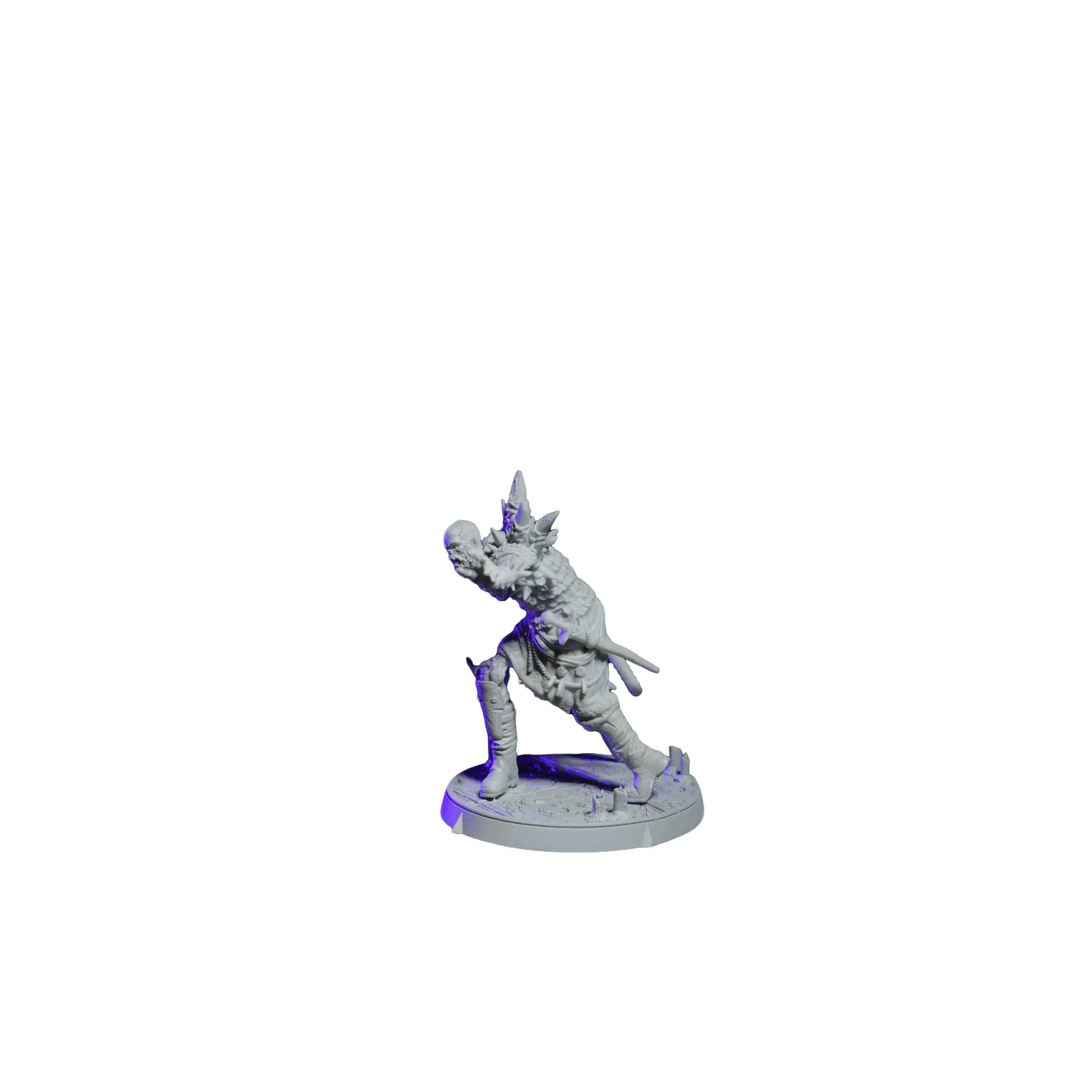 Call of the Necromancer: Blood Zombie 05 Paintable Enemy Handmade Resin Sculpture - Gothic Horror Customizable 3D Resin Print, Fantasy RPG Campaign Miniatures, Tabletop Game Statue Home Decor