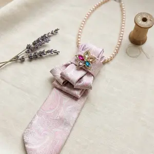 Pink Beauty - Bling Tie for Elegant Outfits, High-Quality Material, Versatile for Casual to Special Events