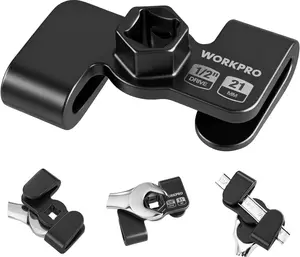 Wrench Extender Tool – WORKPRO Universal Adapter for 1/2 Inch Drive & 21mm Hex, Increase Torque for Automotive & DIY Repair