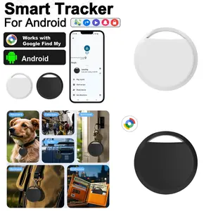 Smart Google GPS Tracker, BT-compatible Tracking Locator for Keys Wallet Luggage Pets, Compatible with Android Smartphones Only, Wireless Positioning Tracker