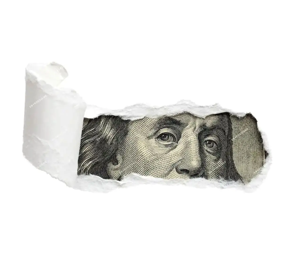 Ben Franklin Money Sticker, Vinyl Sticker - Cars, Trucks, Laptops, Coolers, Toolboxes, Windows & More Waterproof Vinyl Sticker