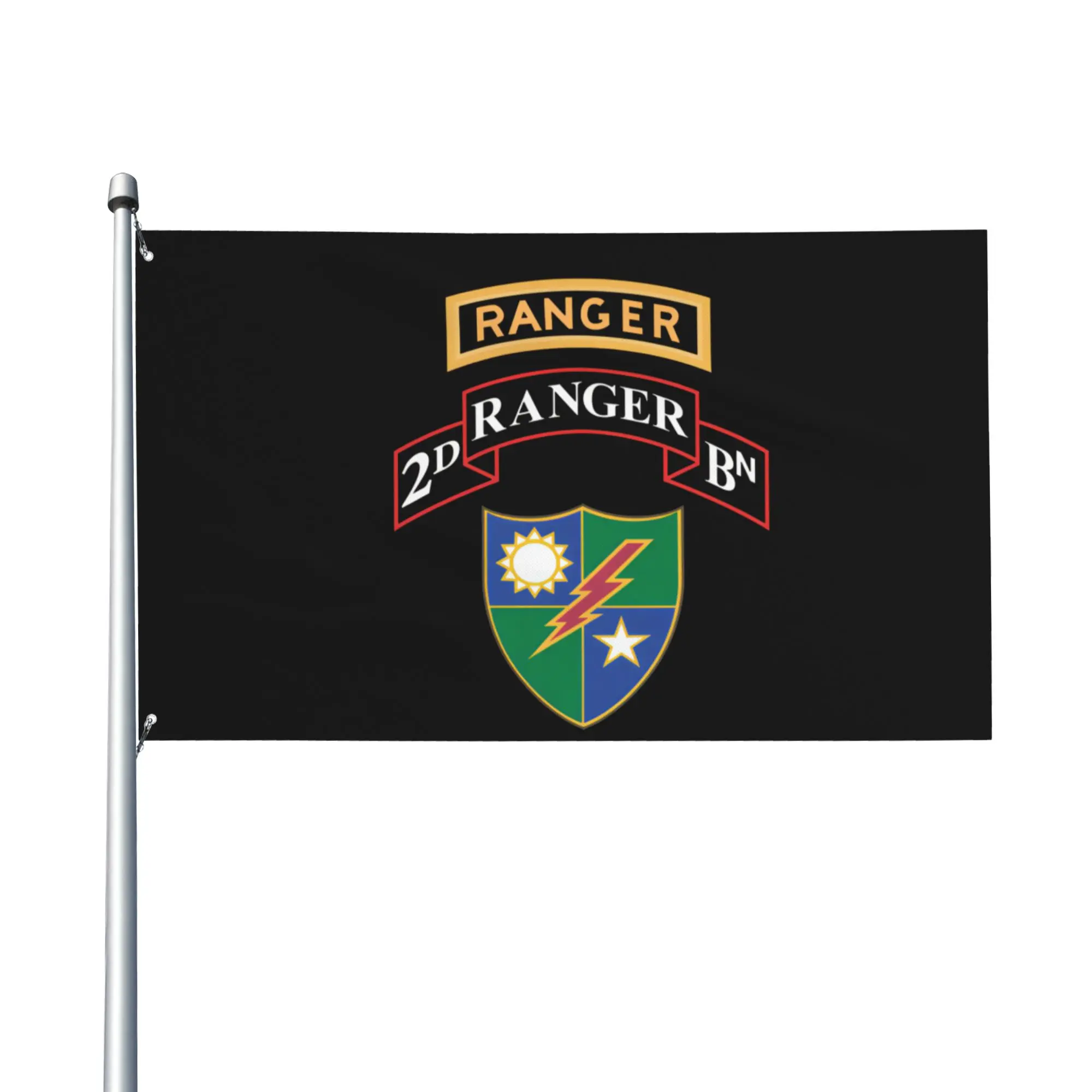 2nd Battalion 75th Ranger Regiment Flag 3' X 5' Indoor Outdoor Banner ...