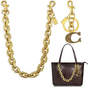 Chain Charm for Handbag, Purse Wallet &Pants Chain Jean Chains, Vintage Bag Strap Chains Extender