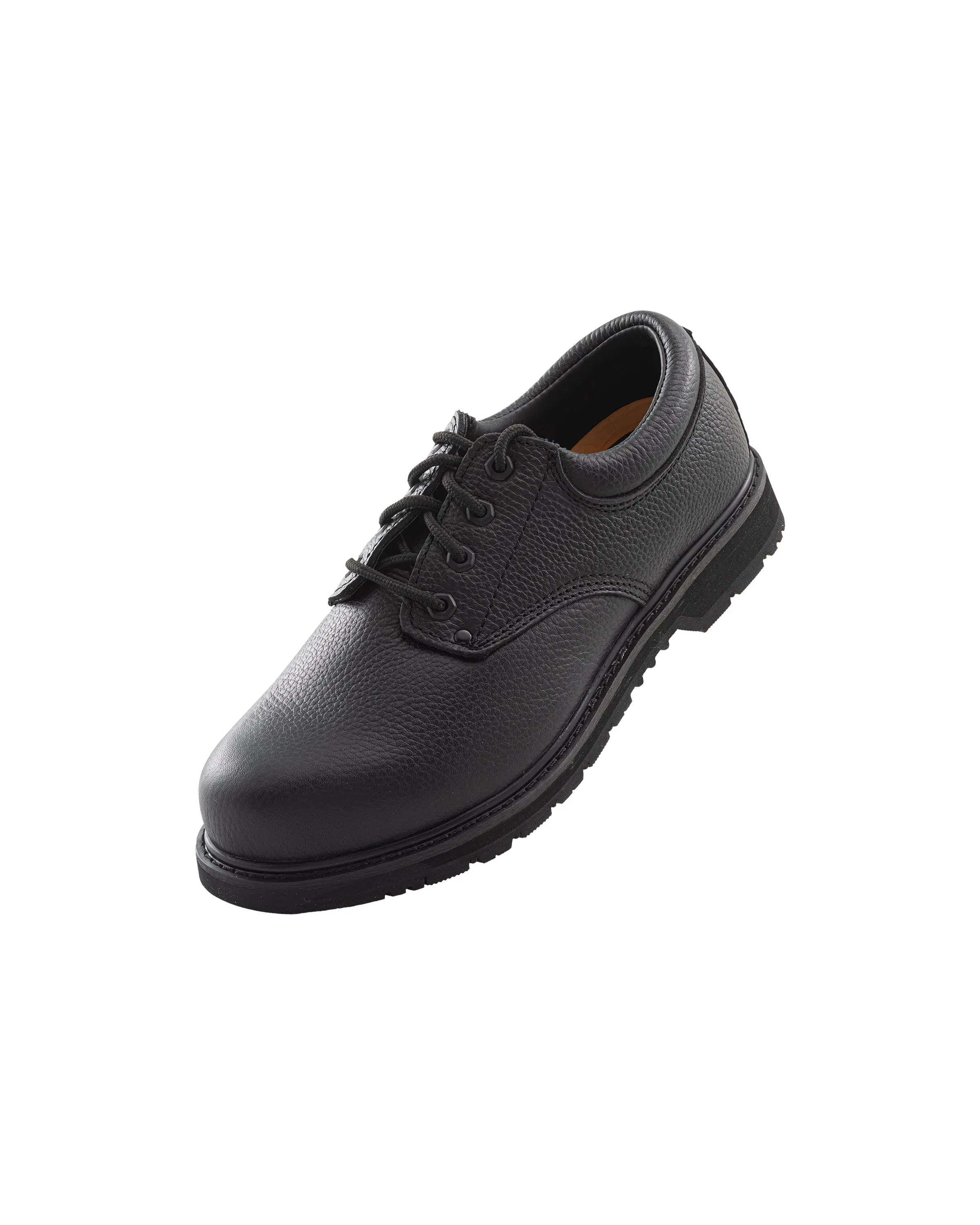 Diehard Black Oxford Slip Resistant Work Shoes [82440]