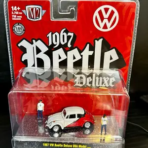 2026 M2 Machines 1967 VW Beetle Deluxe USA Model Diorama R20