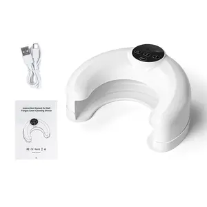 22 LED Nail Disinfection Lamp, Led Nail Dryer, USB Fungal Laser Device, Dual Light Toe Nail Repair, Efficient Safe Hand Foot Care Tool, Wireless Manicure Kit