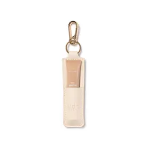 Westmore Beauty Limited Edition Keychain for Pout Perfector or 60-Second Eye Effects - Vegan Leather Lip Gloss Holder for Purse or Keys - Perfect for On-the-Go Touch Ups
